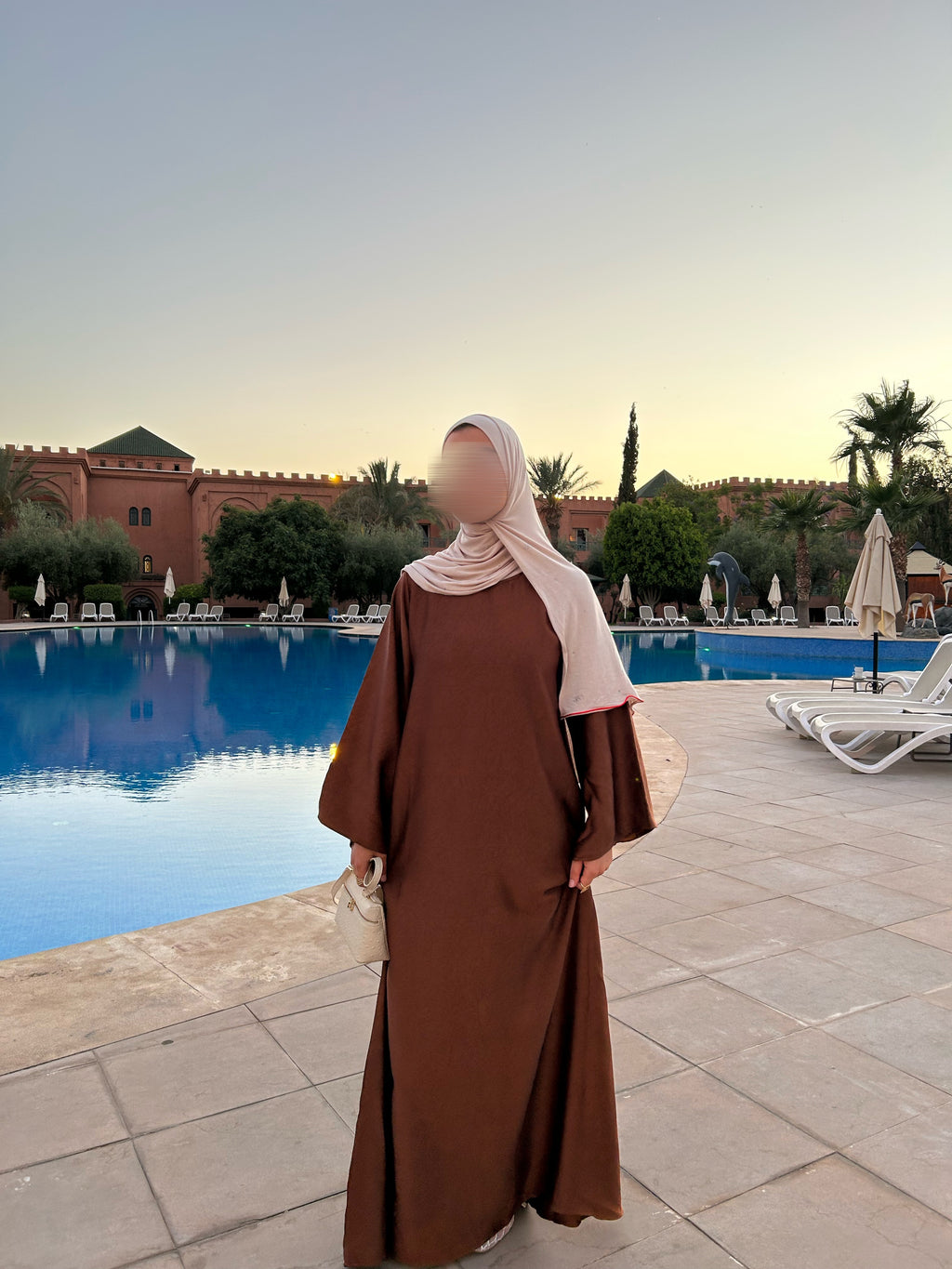 Luxury Textured Draped Abaya